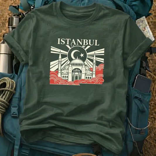 Istanbul Turkey T-Shirt – Hagia Sophia Mosque Graphic Tee