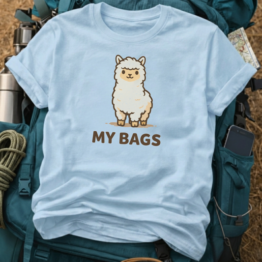 Alpaca My Bags - Cute Funny Travel Graphic T-Shirt