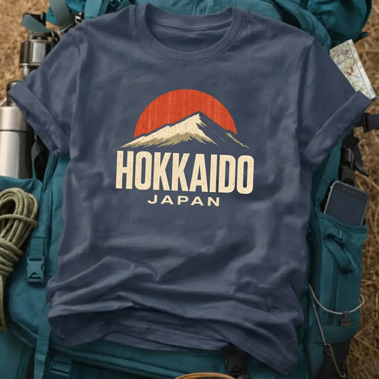 Hokkaido Japan Mountain T-Shirt – Mount Yotei Graphic Tee