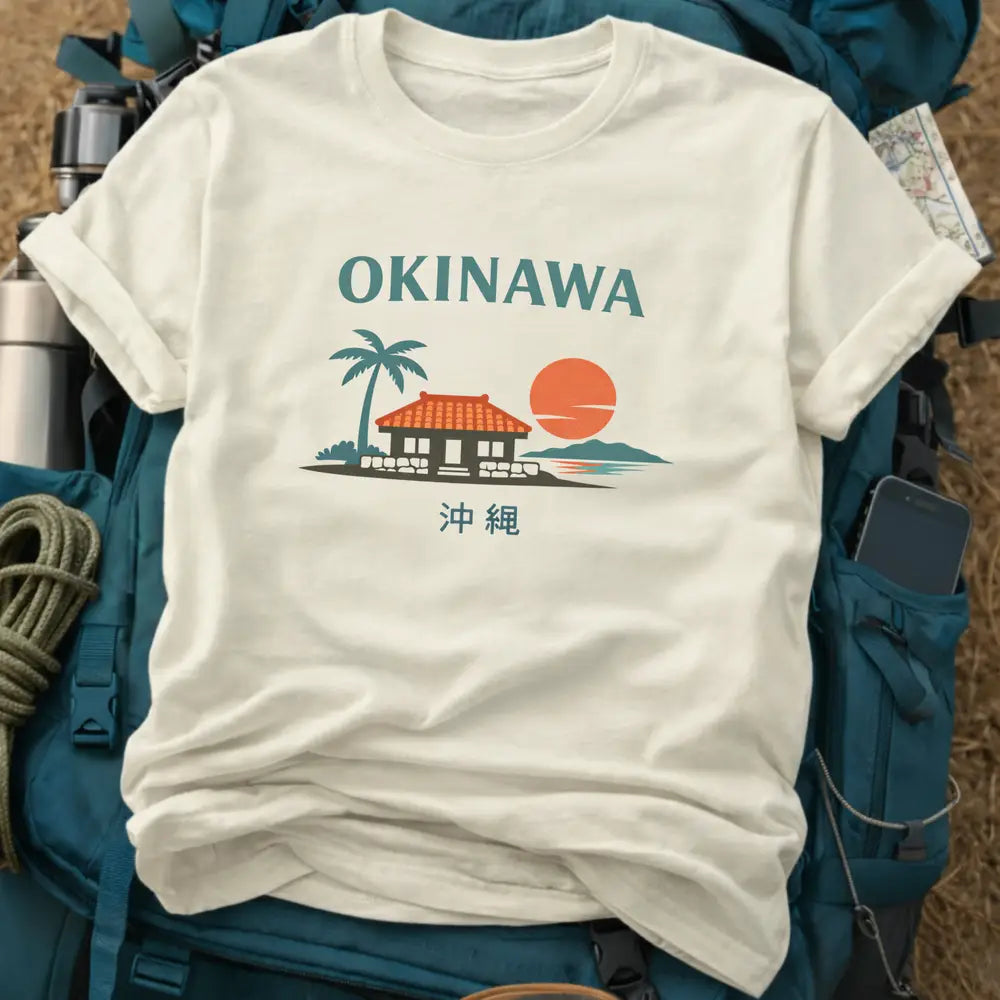 Okinawa Japan T-Shirt – Tropical Ryukyu Island Graphic Tee