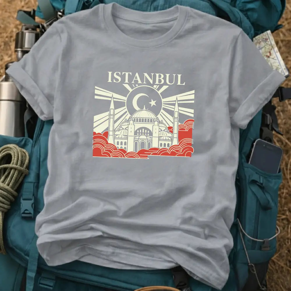 Istanbul Turkey T-Shirt – Hagia Sophia Mosque Graphic Tee