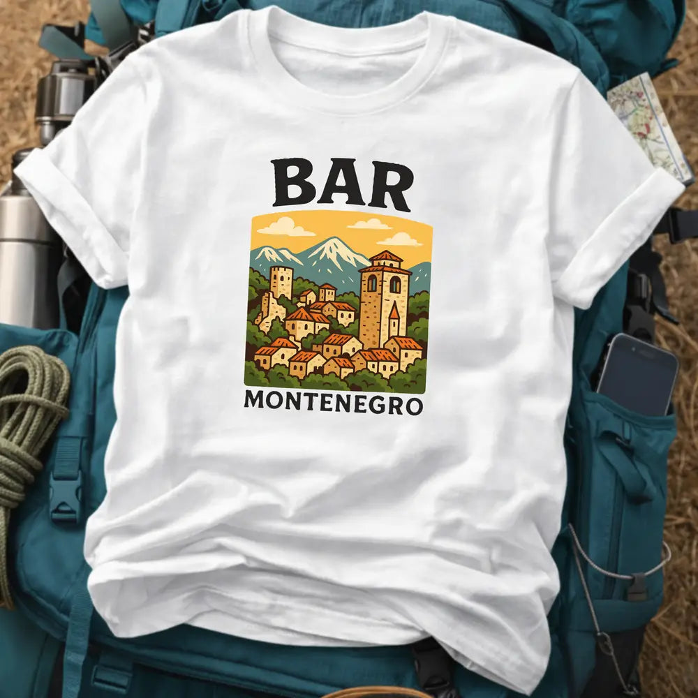 Bar Montenegro Unisex Travel T-Shirt